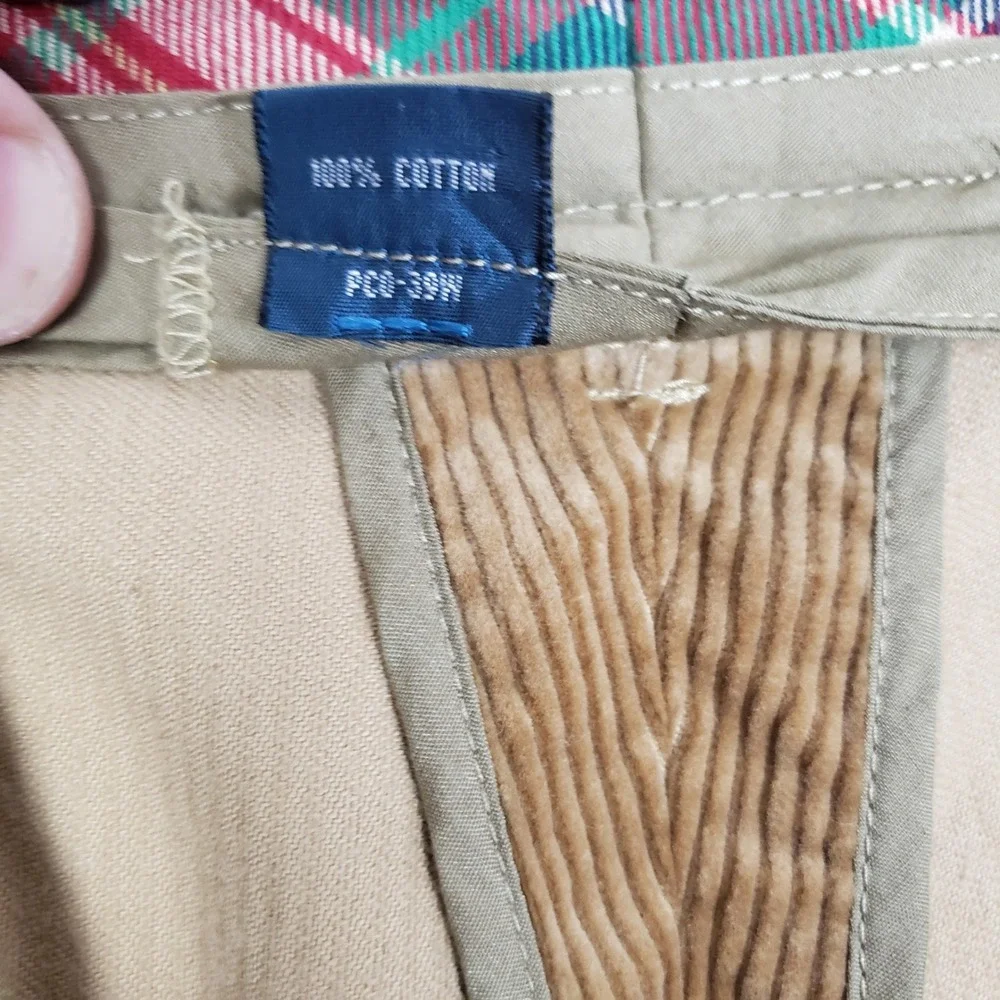 Polo‎ Ralph Lauren Men's 38x32 Corduroy Pant Dark Tan Academia Office Workwear
